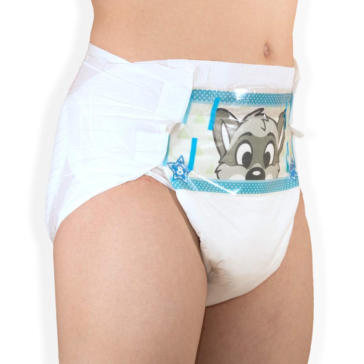 ABUniverse PeekABU Adult Diapers Pack of 10 Extra Large