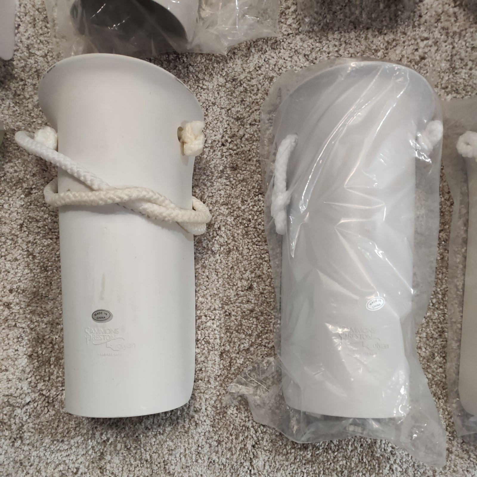 Lot of 11 – Sock and Stocking Aid with Built-Up Foam Handles – used and new
