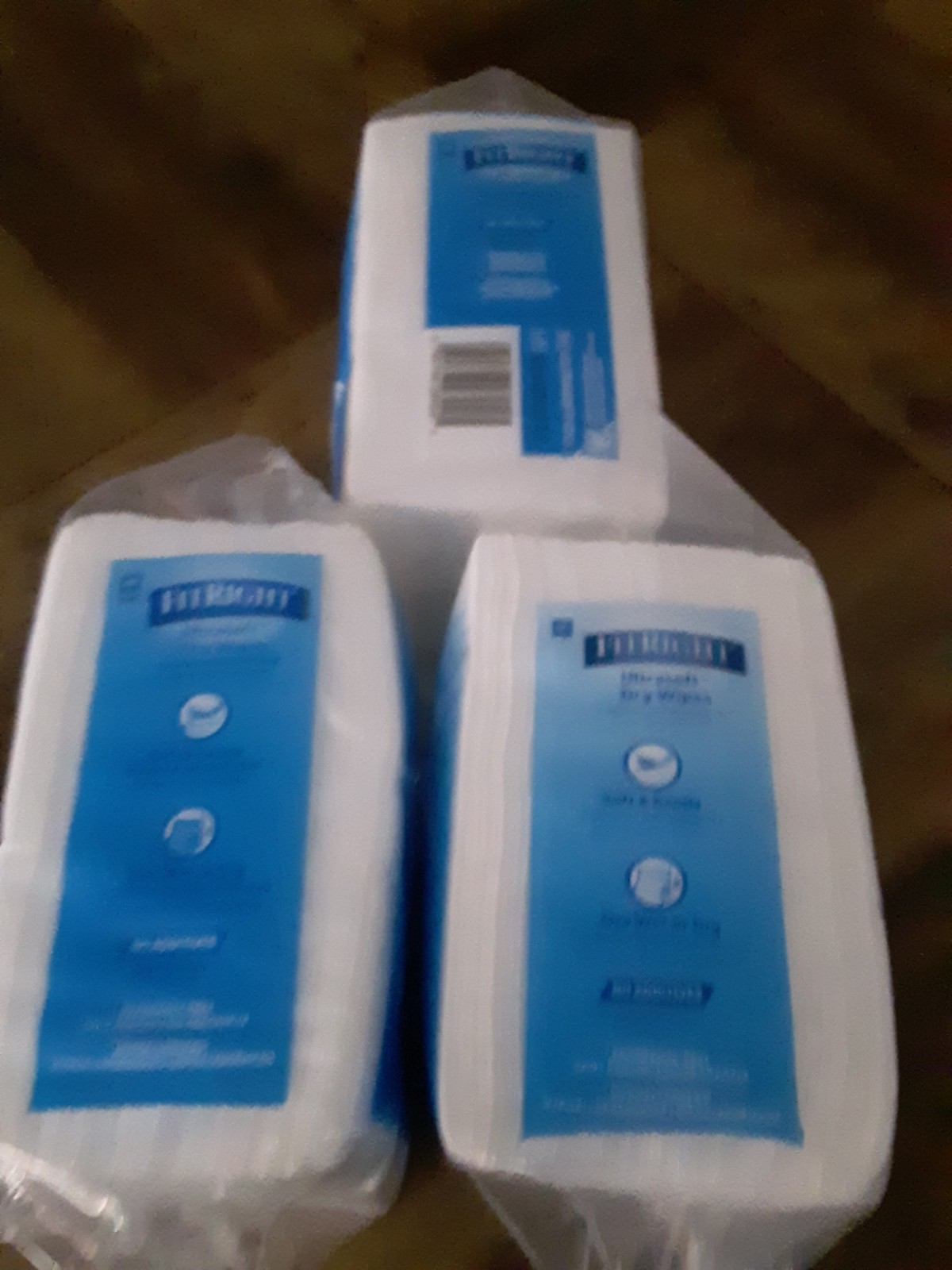 FITRIGHT Ultrasoft Dry Wipes 50 QTY 10X12 in No Additives Use Wet Or Dry
