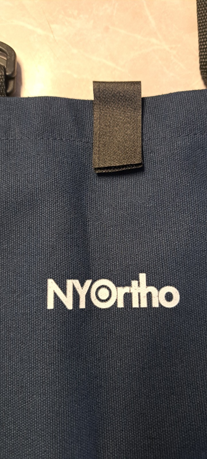 NYOrtho 9549 Urine Drainage Bag Holder Cover Blue Washable For Wheelchair/Bed
