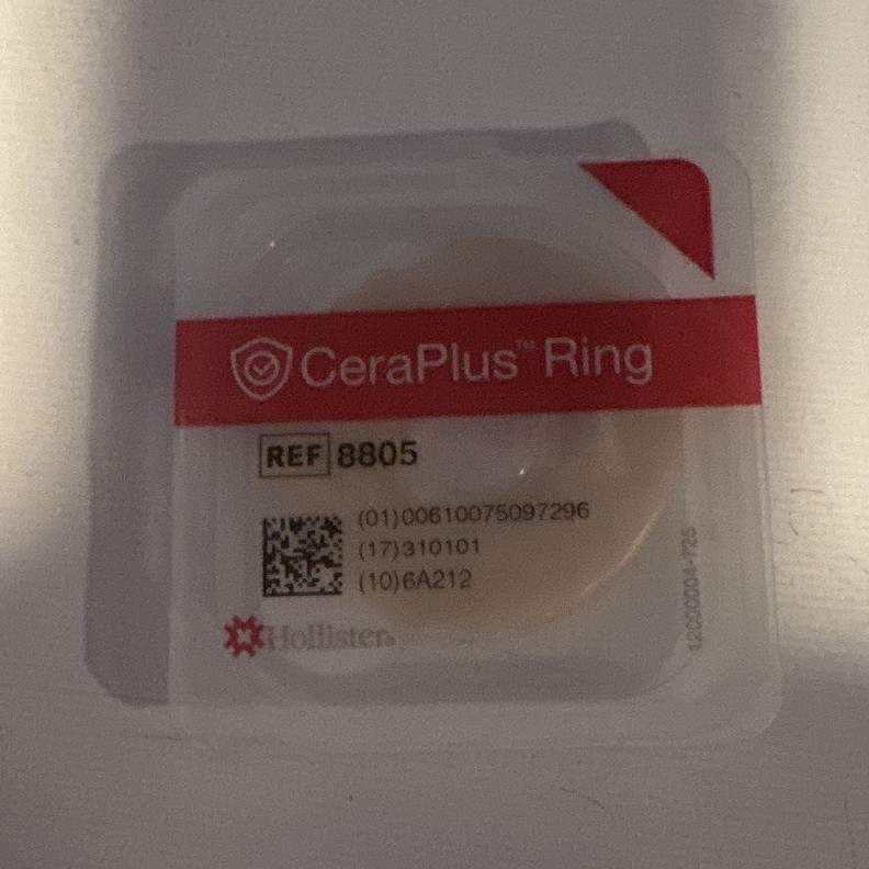 Hollister CeraPlus Hydrocolloid Barrier Ring 8805 Beige Ile/Uro/Col Exp 6/2027