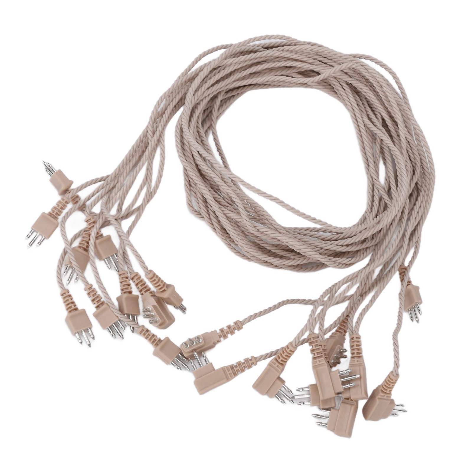 10items 3 Pin Hearing Aid Receiver Cable Portable Wear Resistant PVC Hearing