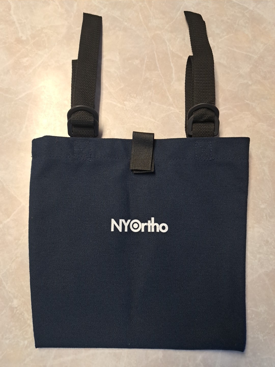 NYOrtho 9549 Urine Drainage Bag Holder Cover Blue Washable For Wheelchair/Bed
