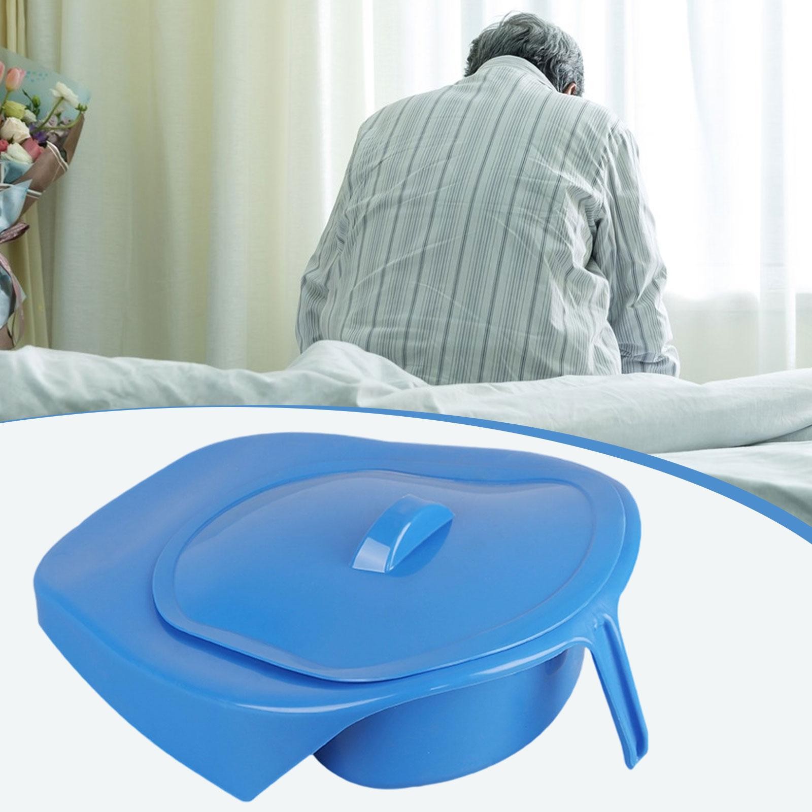 Bedpan for Elderly Pee Container Reusable Easy to Clean Household Comfortable