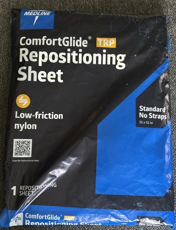 *Lot of 5* Medline Comfort Glide Repositioning Sheet 35″ x 55″ New In Bag.