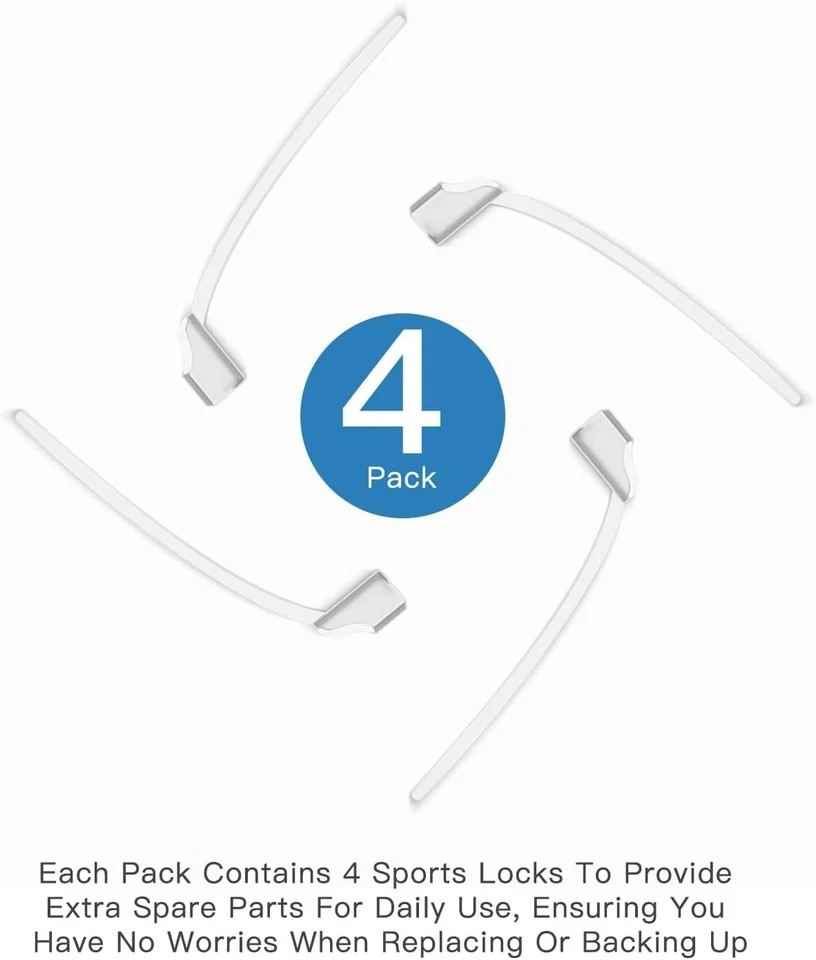 4-Pack Sports Lock for Oticon 85db – Low Touch and Secure Fit for Hearing Aids –