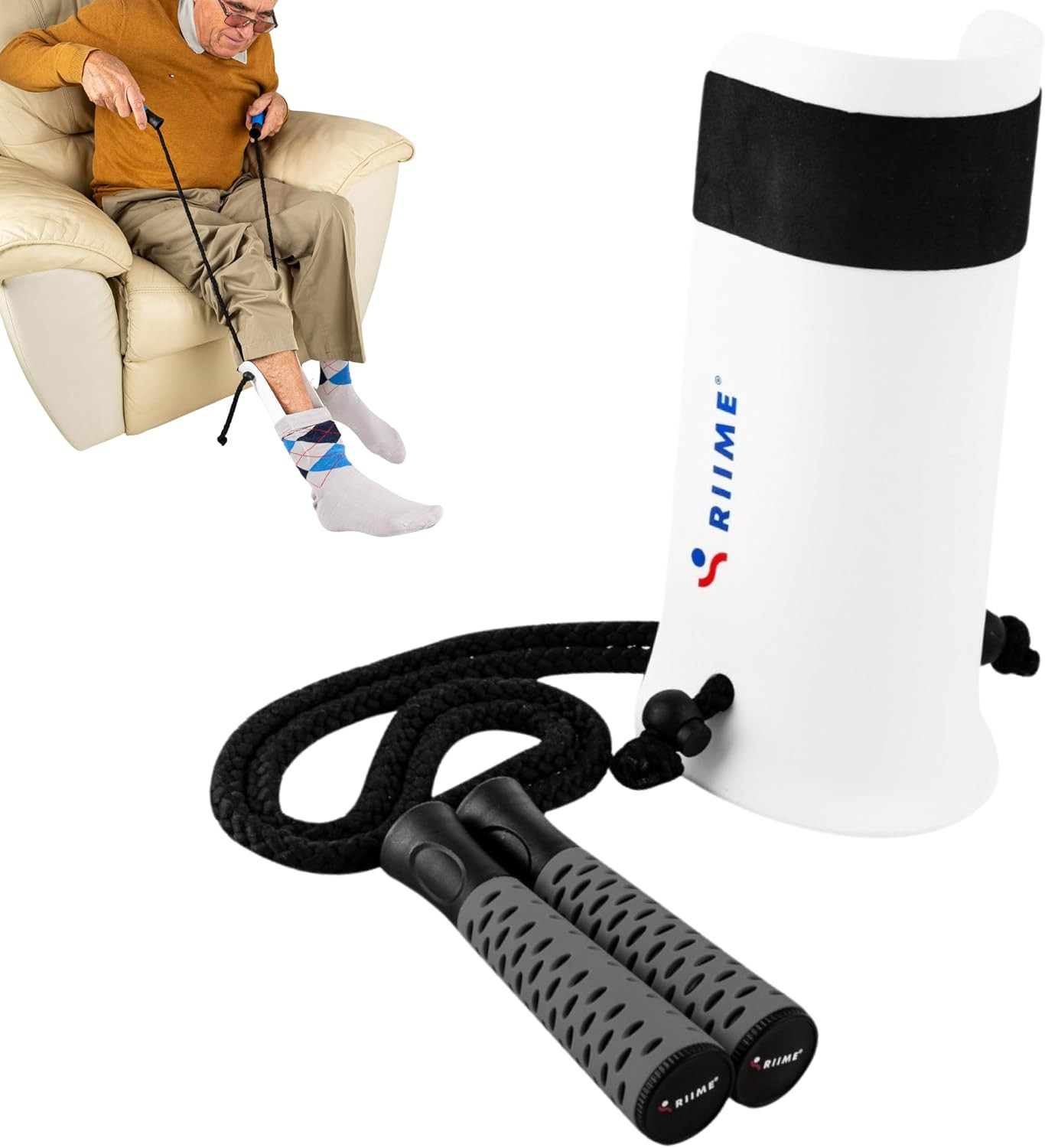 SOKELP Sock Aid for Putting on Socks – Elderly Assistance Device | Sock Helper