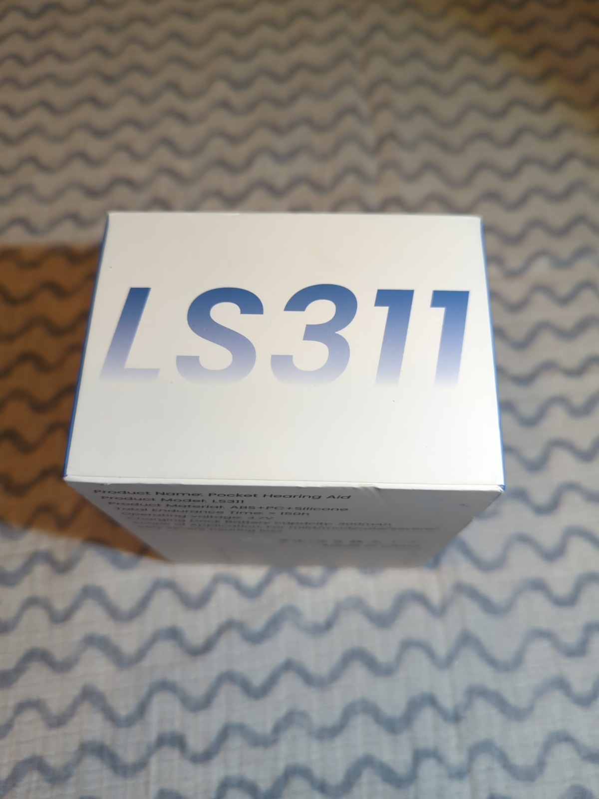Pocket Hearing Aid LS311, Open and With Manual And Pocket Manual (Parts Only)