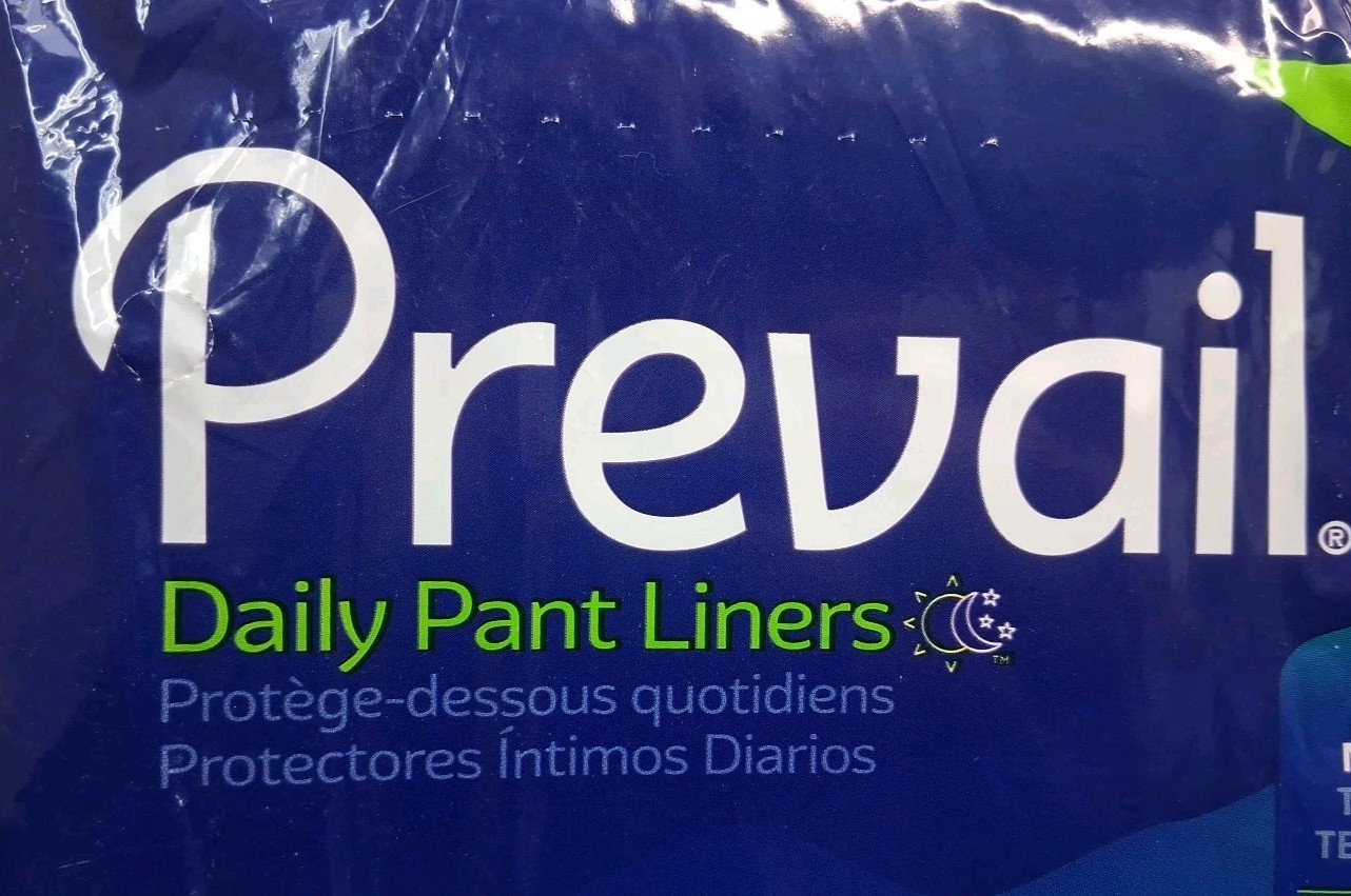 Lot Of 2 Prevail Incontinent Pad 12.5″ S Pant Liner Light to Moderate 52 Ct 104