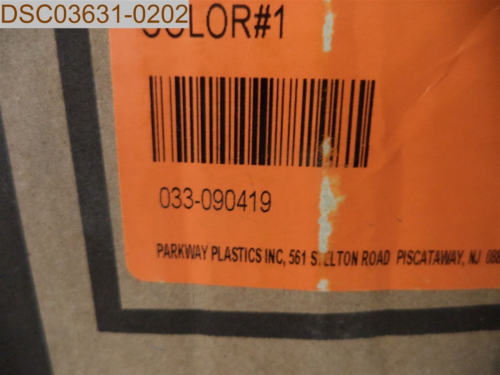 QTY = 560: 2oz 43mm Polypropylene Jars Color#1 MAT-S10-01 A0430200PPC 033-090419