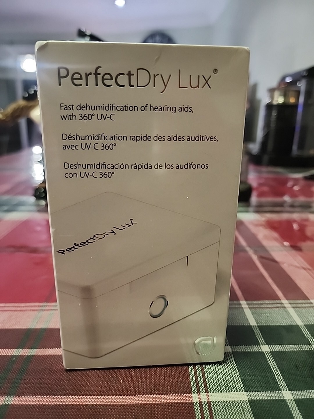 New Perfect Dry Lux Hearing Aid 360 Degree UV-C Dehumification System Sealed