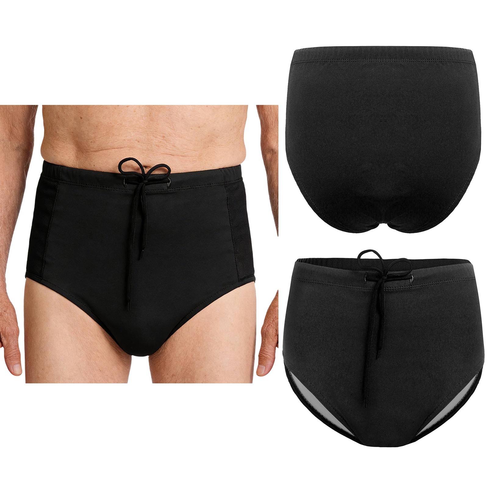 3Pcs Adults Waterproof Leak-proof Diaper Cover Washable Reusable Underwear