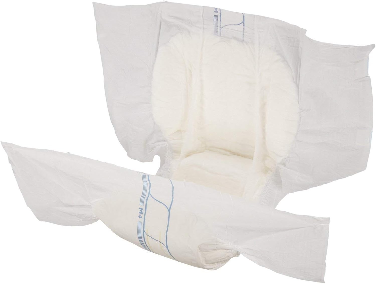 Medium Abri-Form Comfort Diapers – Plastic-Backed, High Absorption, 42 Count
