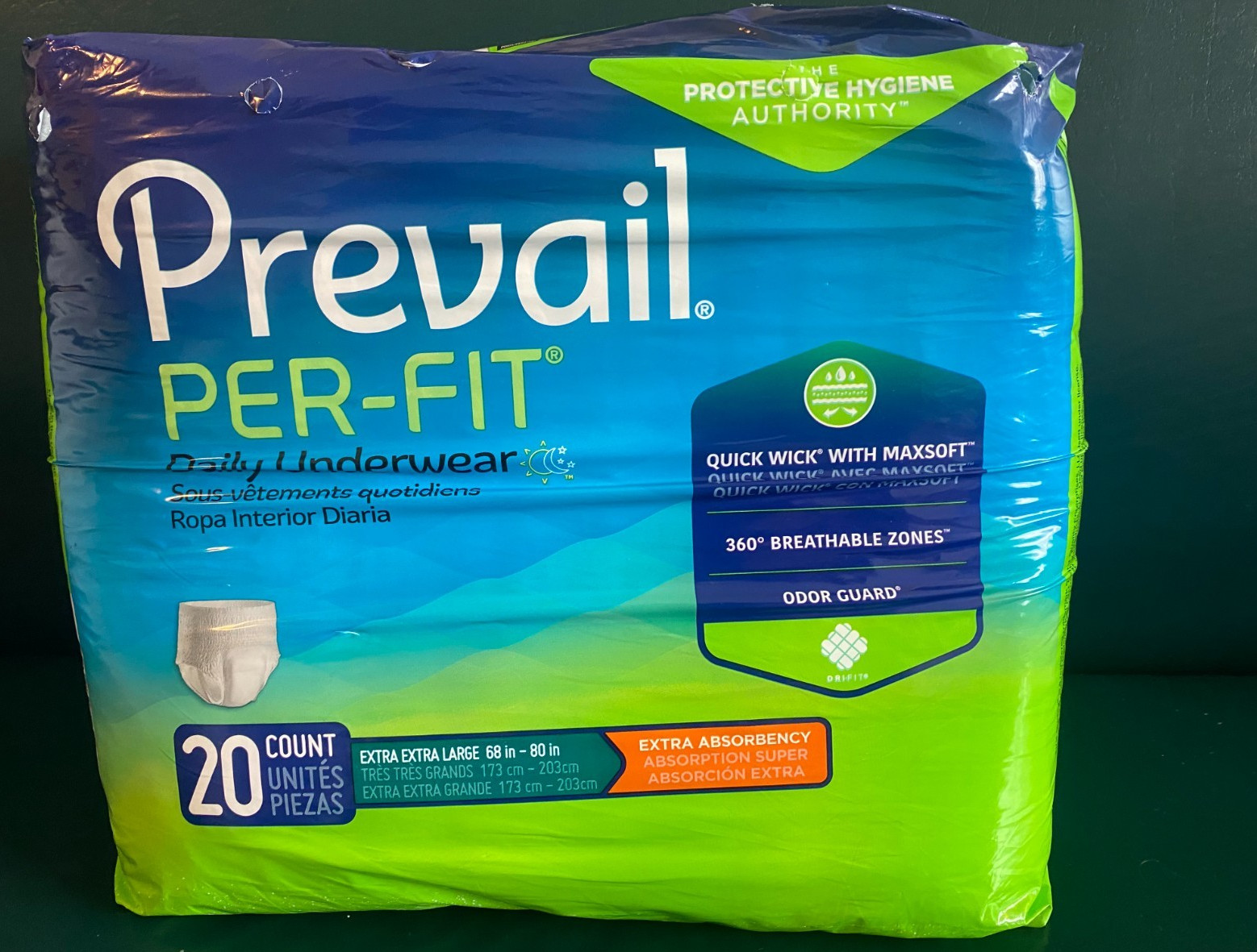 BEST DEAL Adult Diapers XXL/Max Absorbency Prevail 80CT Cheapest New Disposable