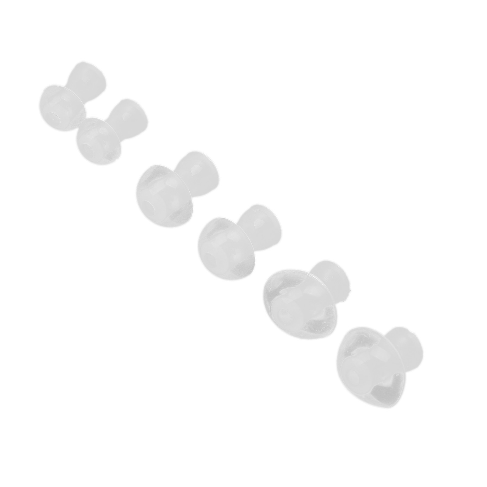 6pcs Hearing Aid Ear Tips Earplug Silicone Hearing Aids Buds Domes Ear