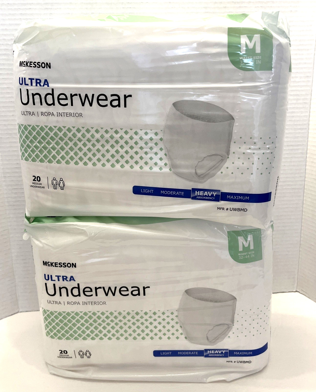McKesson Ultra Disposable Underwear Medium Pull On Up Heavy Absorbency 40 Count