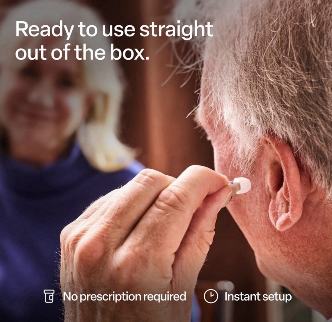 Audien Hearing ATOM X -Rechargeable OTC Hearing Aids -NEWEST MODEL-BRAND NEW!!
