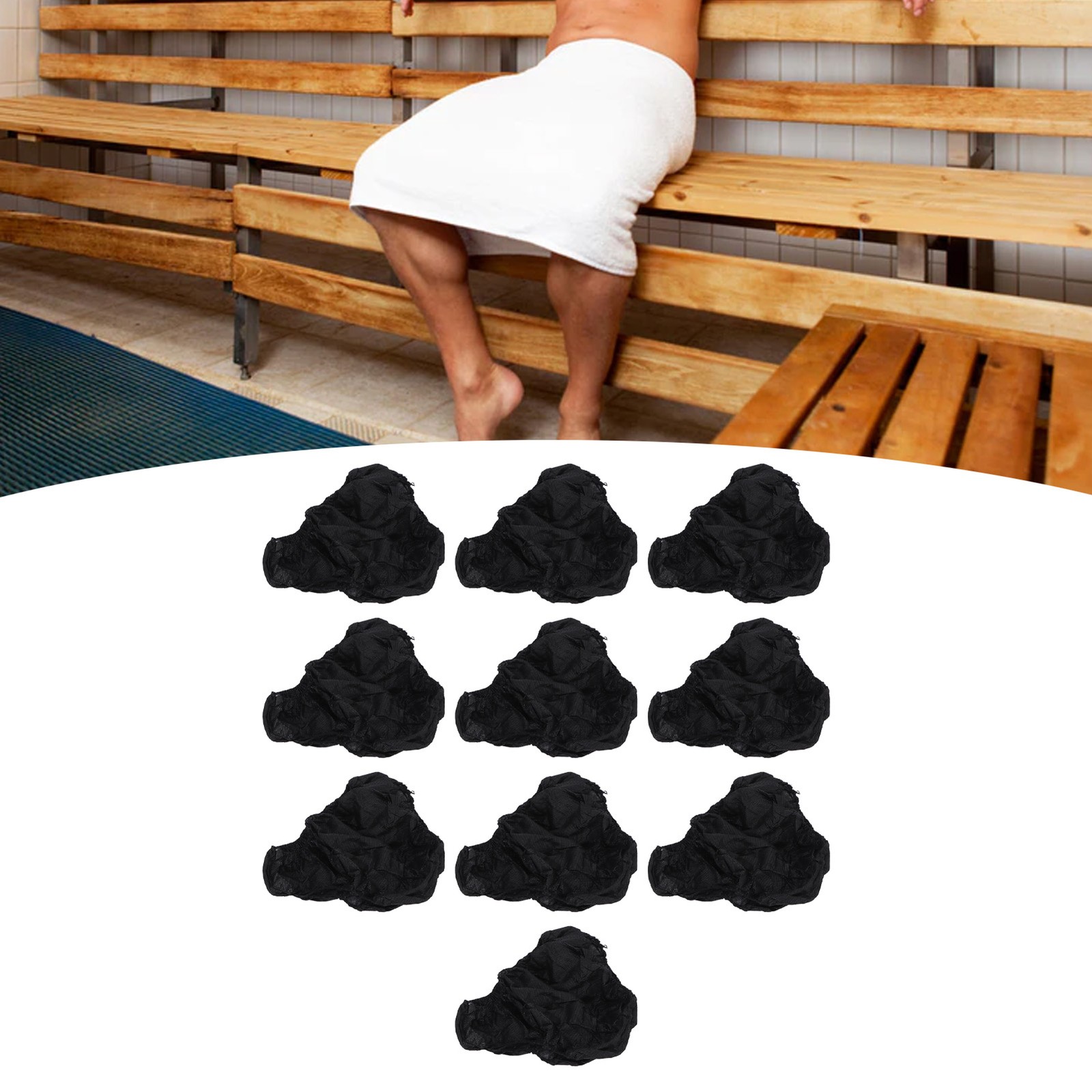 10pcs Men Disposable Underwear Foot Bath Spa Sauna Beauty Salon Soft Breathable