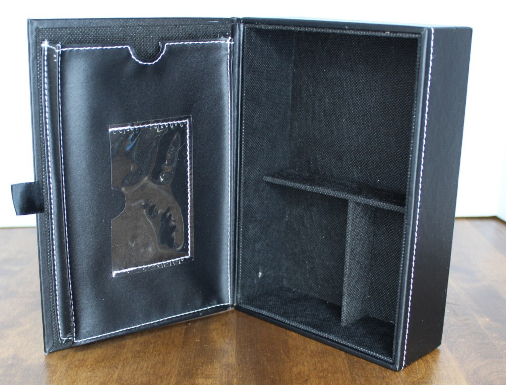 Miracle Ear Box ONLY Black Box For Hearing Aid Accessories and Manuals