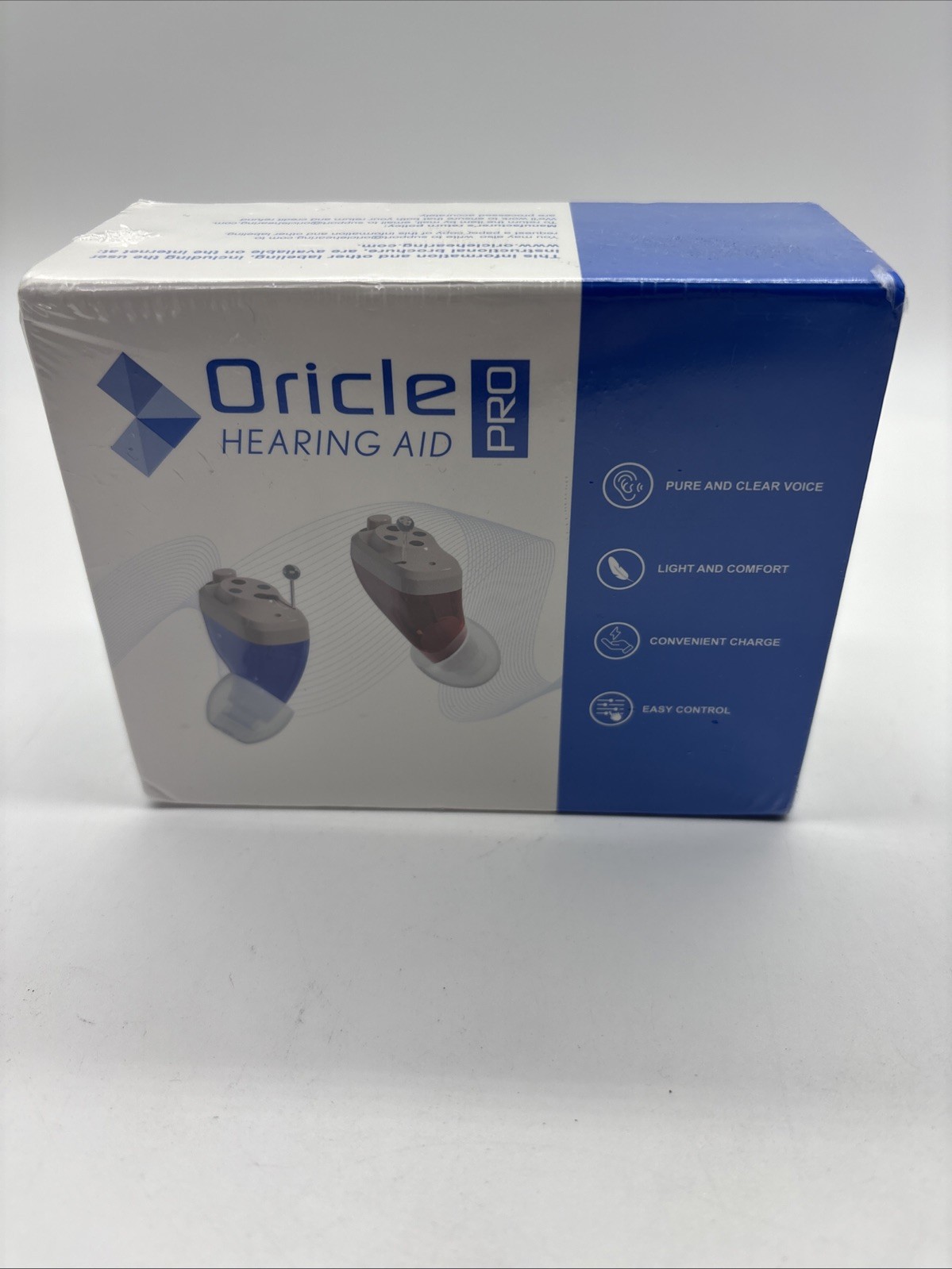 Oracle PRO Hearing Aids for Seniors 16 Channel 48 Hour Battery + Case New