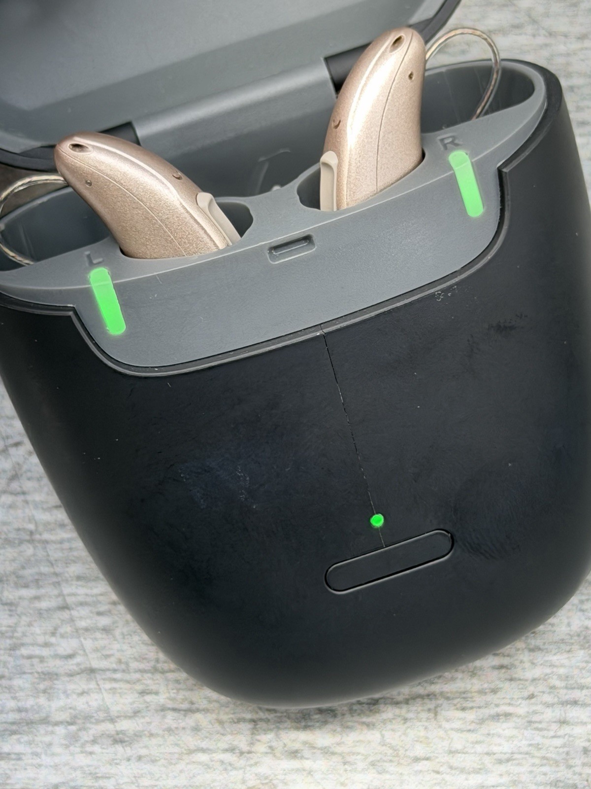Rexton Bicore C R LI Hearing Aids w/ Connexx Travel Case and Charger
