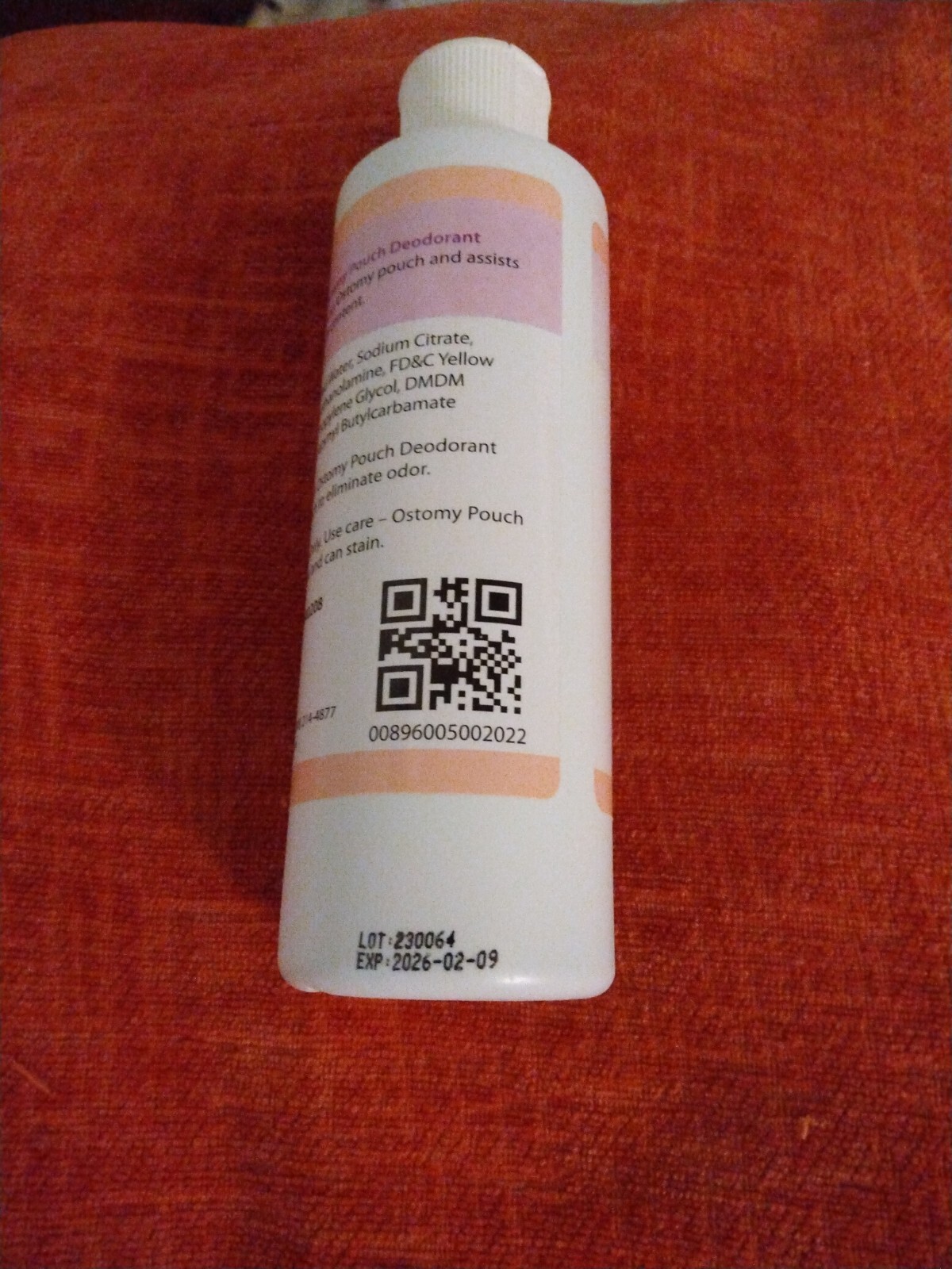Safe n’ Simple #SNS40208 Ostomy Pouch Deodorant Unscented 8oz
