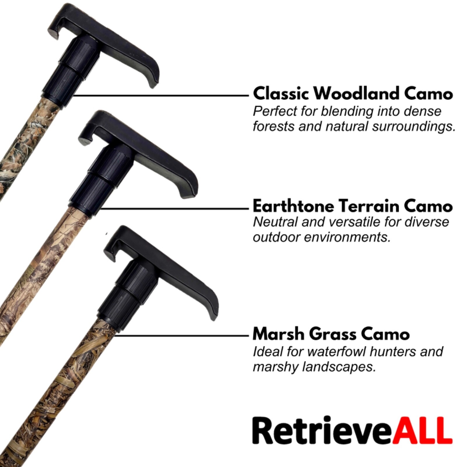 RetrieveALL Telescoping Cargo Tool – 3 to 6 Ft Truck Bed Reach Pole, Heavy Duty