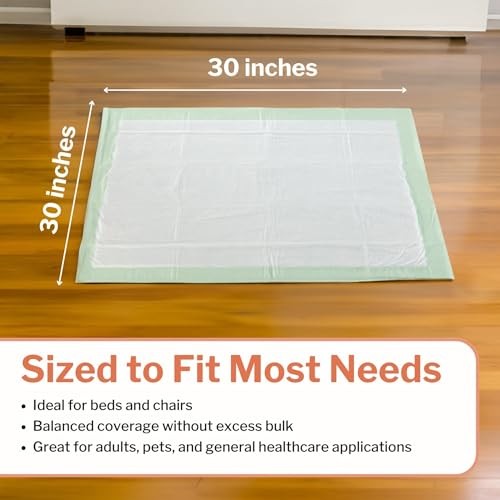 McKesson Super Underpads 30×30 Moderate Absorbency 100 Count