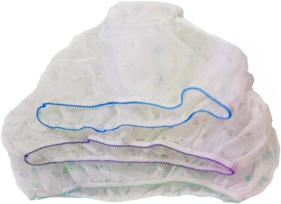 15/30pcs Disposable Floral Bikini Briefs – Hygienic Travel Underwear for Women