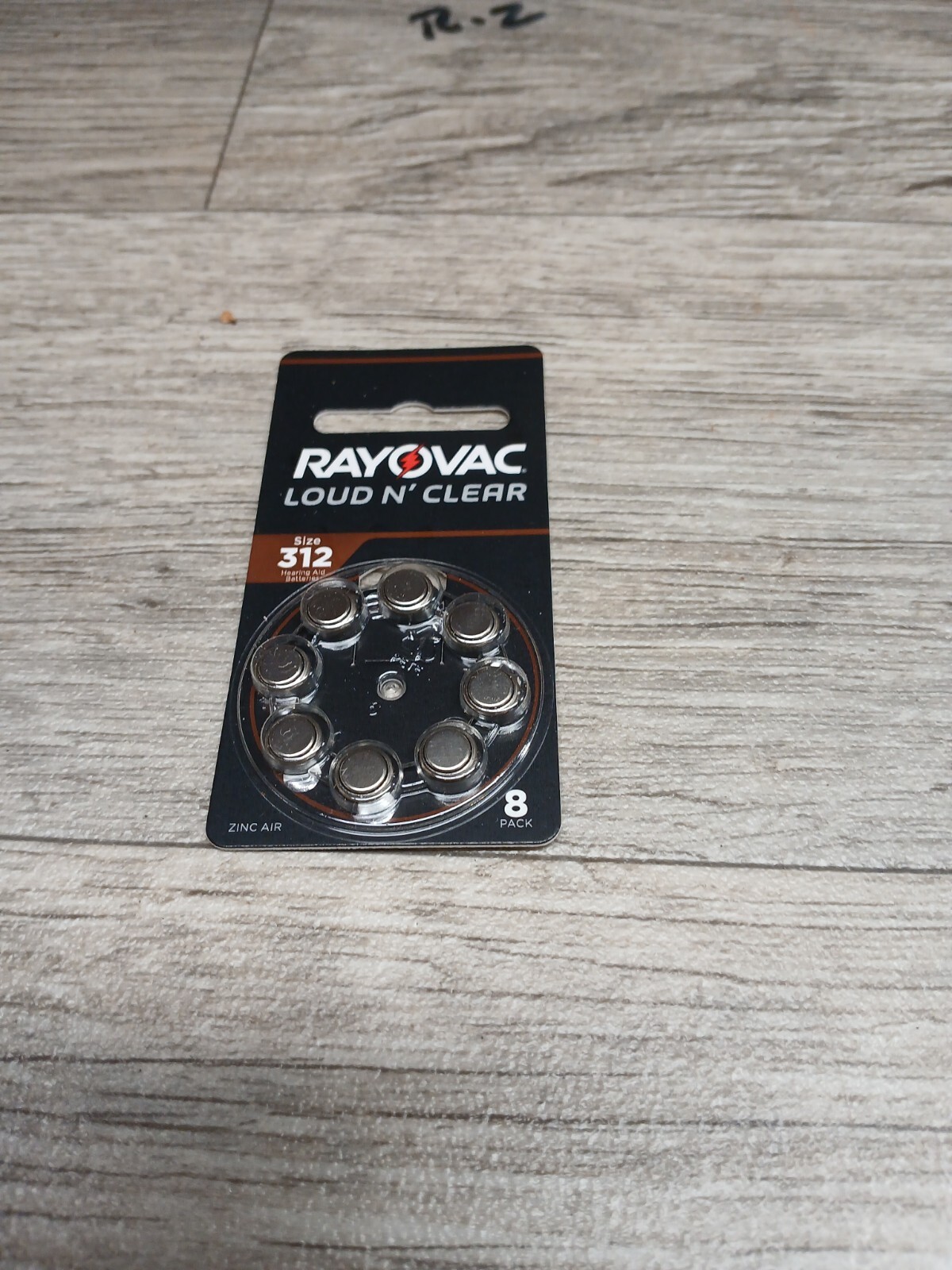 Ray O vac #312 Hearing Aid Batteries 8 pack**exp. 6-2026 #4-32