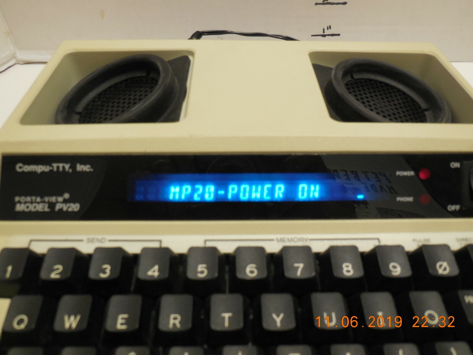 Krown Portable kit Porta view PV20 For The Deaf Or Hearing Impaired