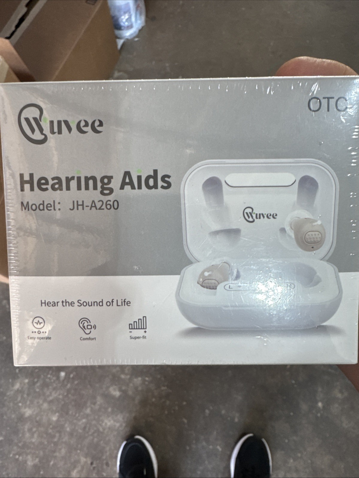 OTC Hearing Aids for Seniors, Rechargeable Hearing Aid Amplifiers Devices Adults