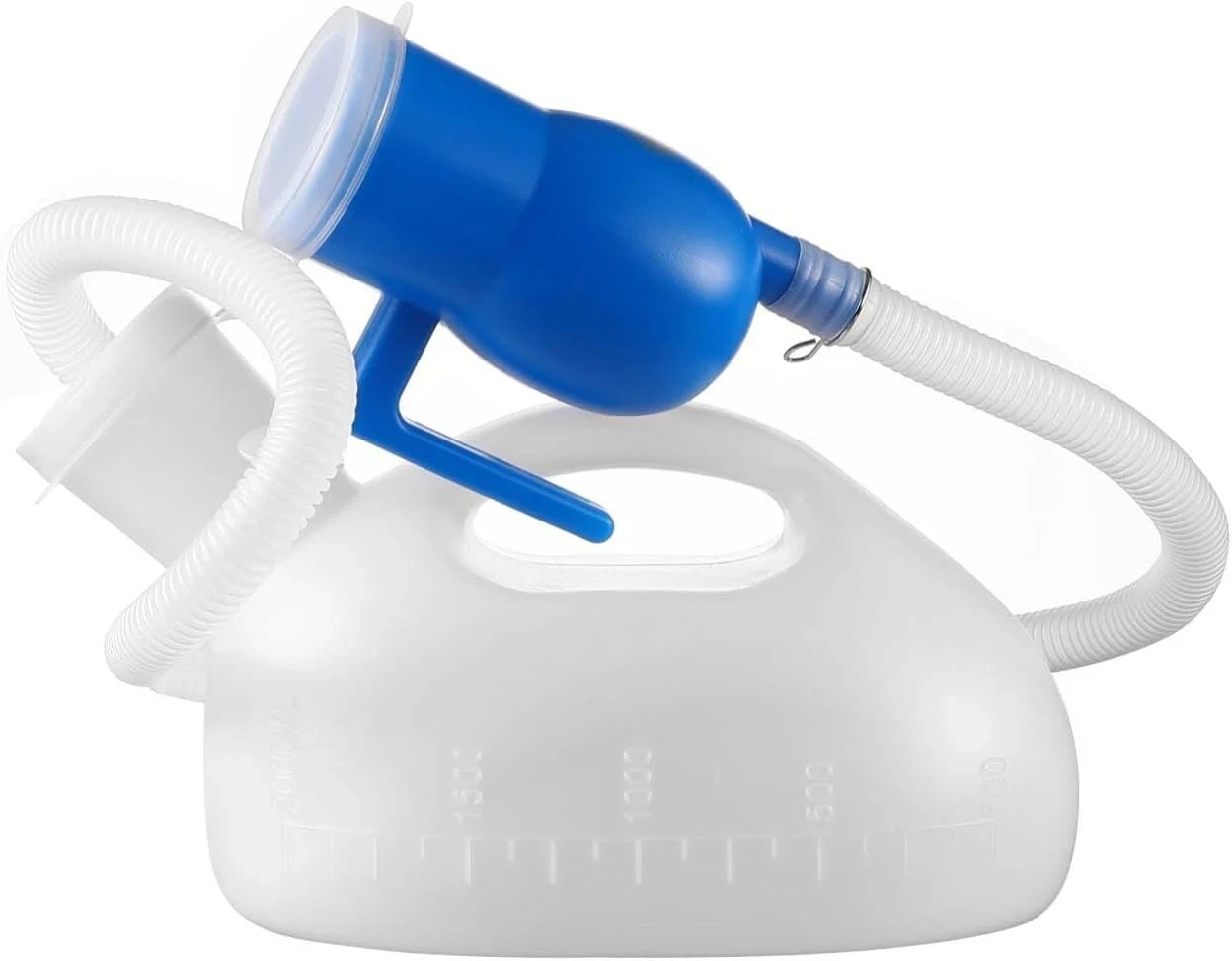 Men Urinal Bottle Portable Toilet Male Pee Bottle Reusable Urine Bottle Colle…