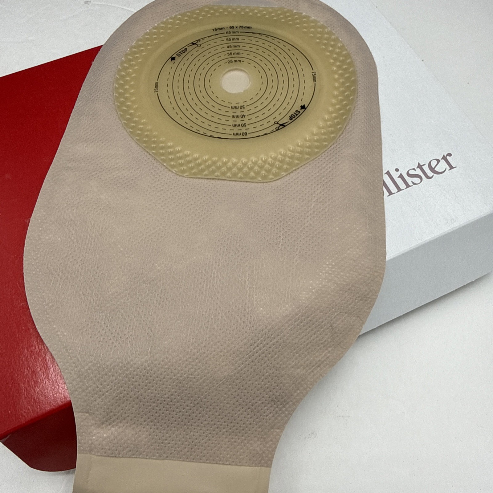 10 Hollister 88302 One-Piece Drainable Ostomy Pouch 2-1/2-3″ 65-75mm Soft Flex