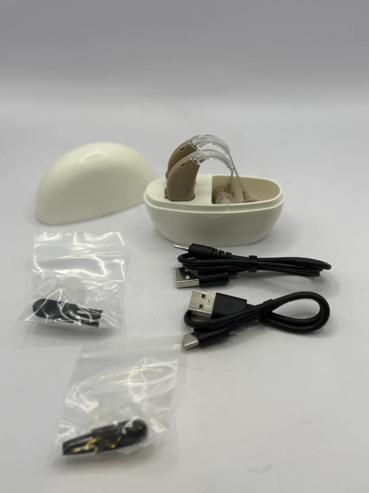 Hearing Aids Hearing Amplifiers for Seniors Rechargeable with Noise Cancelling.