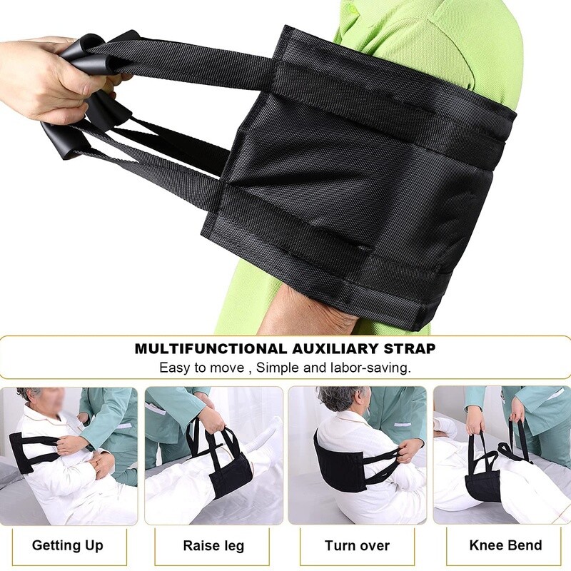 Patient Transfer Moving Belt No-Slip Bed Nursing transfer Sling Assist belt Home