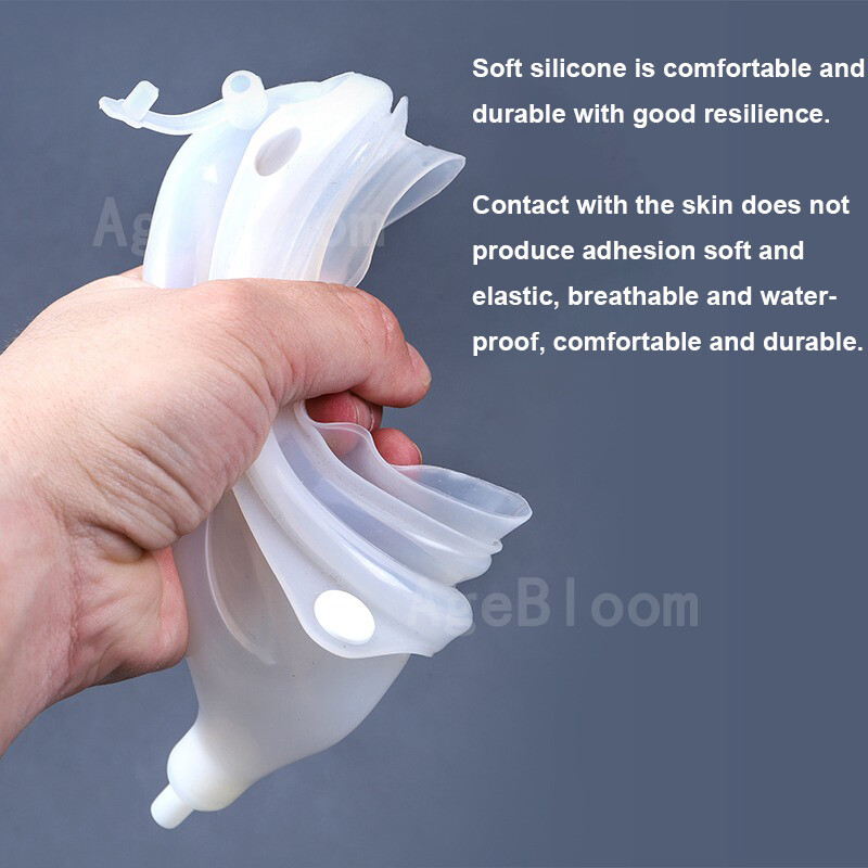 Male Urine Bag Underwear Men Urinal Portable Pee Bag Pee Catheter Holder Upgrade