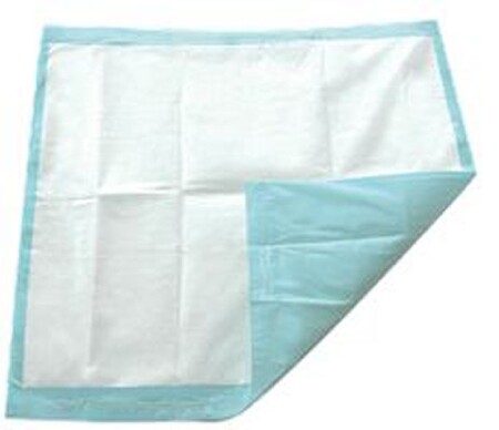 TotalDry Underpad 30x36in Disposable Fluff/Polymer Heavy Absorbency Case of 100