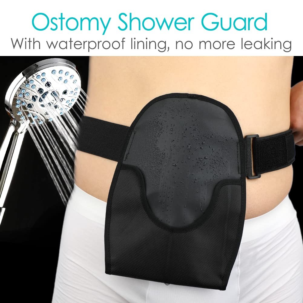 Waterproof Ostomy Bag Cover Belt Adjustable Washable Colostomy Bag Covers Pro…