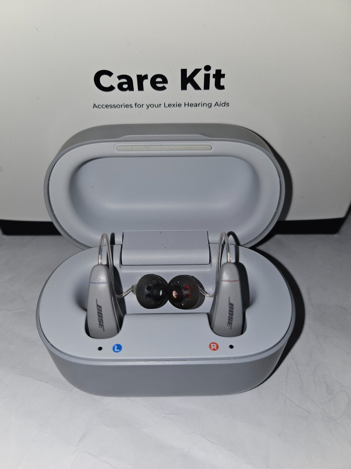 Lexie B2 Hearing AIDS Pair Powered By Bose Bundle Edition Case Accessories OTC