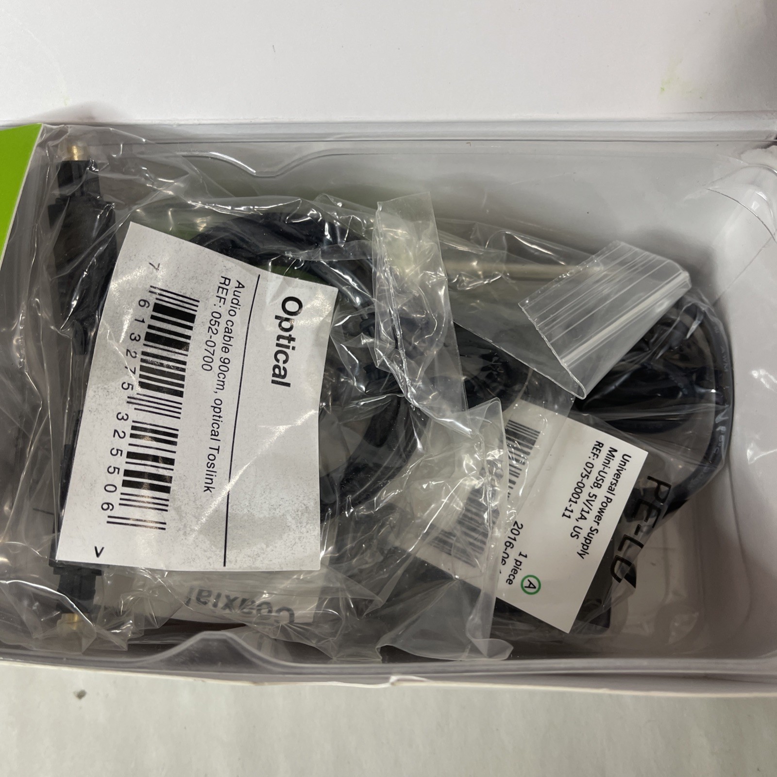 Phonak TV Link II Base Station with Accessories. New Open Box. Never Used.