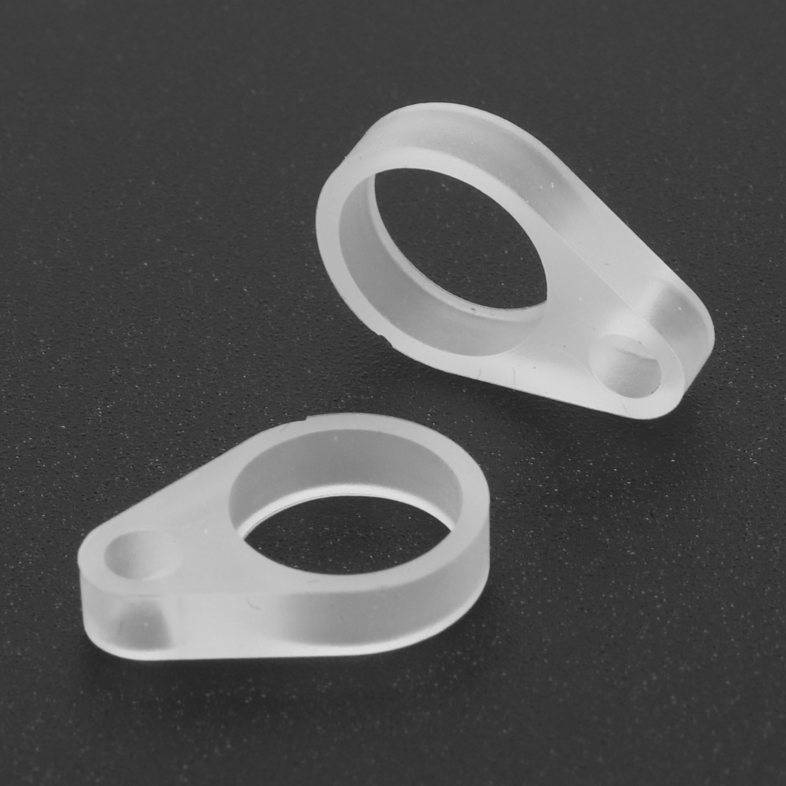 50Pcs Hearing Aid Silicone Loop Flexible Replacement Hearing Aid Clip Adaptor S