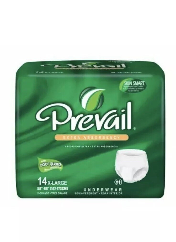 Prevail Underwear Extra Absorbency Extra Large Pack/14 XL