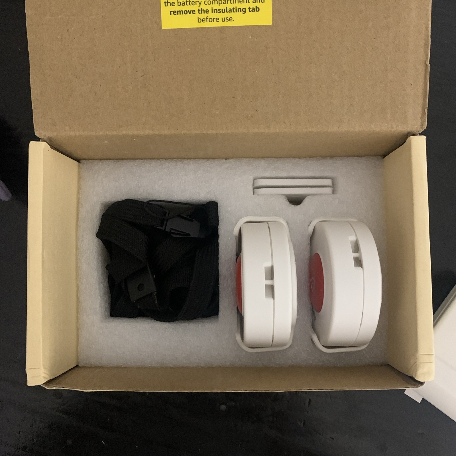 SYNLETT Caregiver Pager Wireless Call Buttons for Elderly Monitoring SOS Alert
