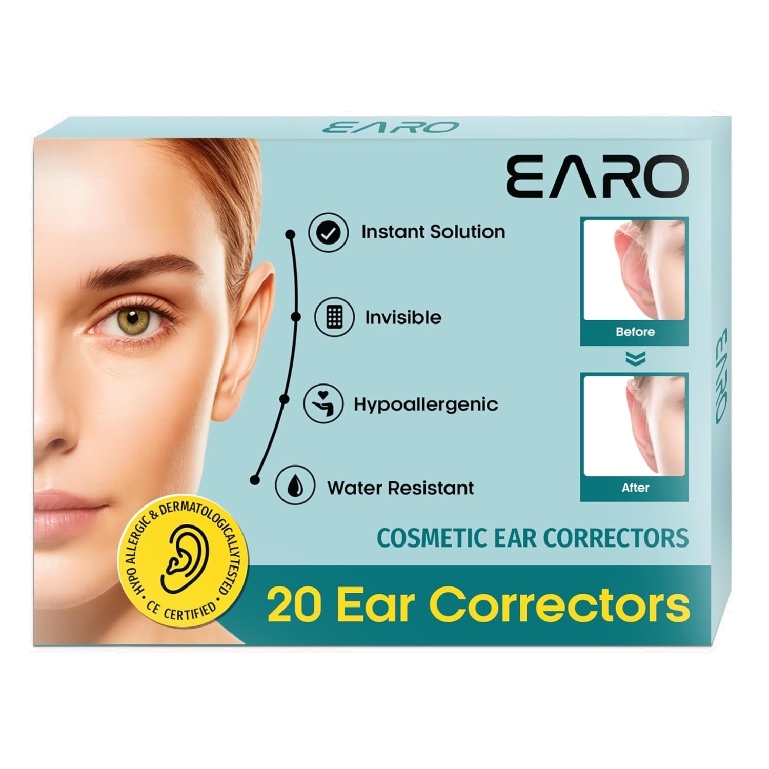Easy-to-Apply Ear Pinning Tape – Non-Invasive Solution