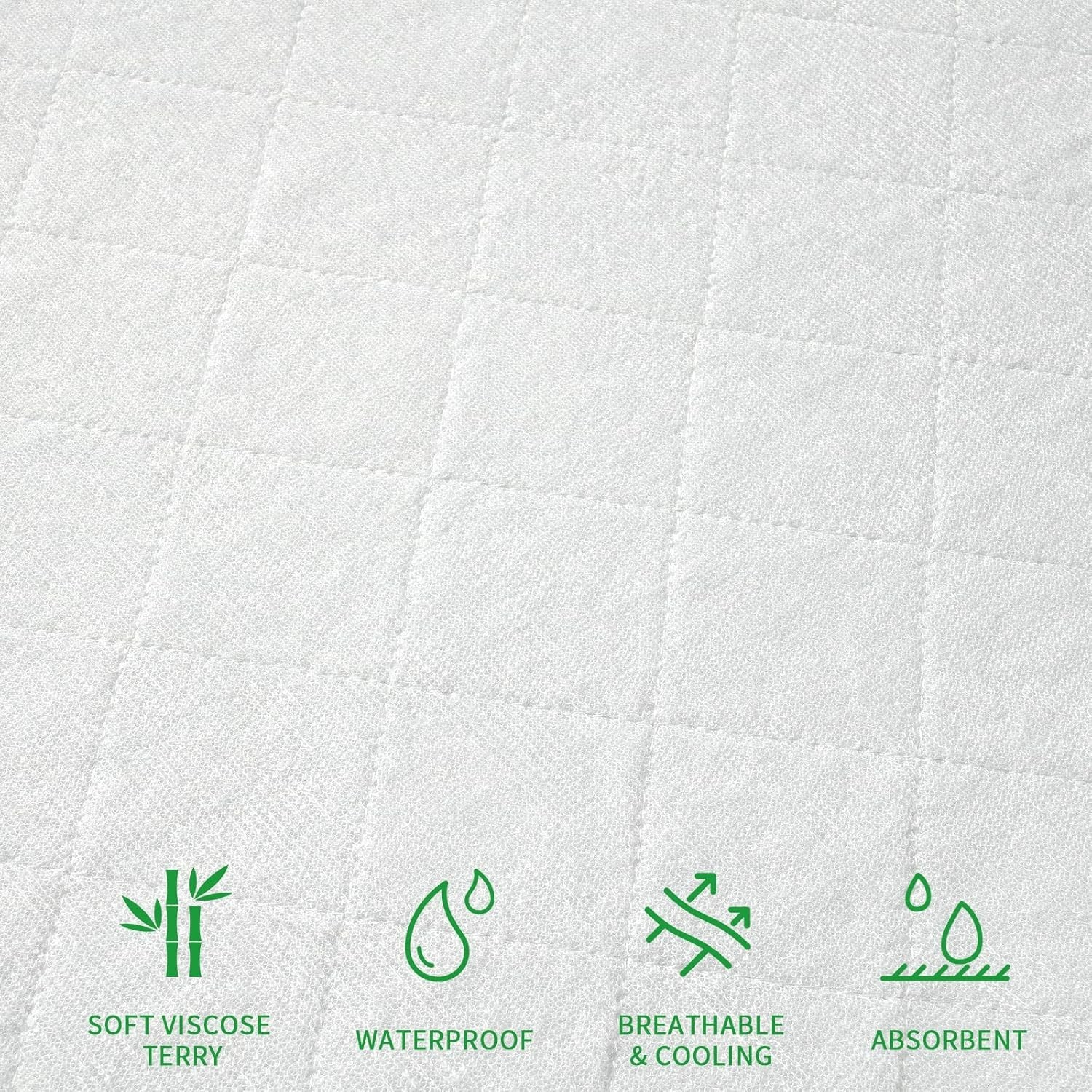 Incontinence Bed Pad for Adult/Kids/Elderly Waterproof Reusable Underpad 36″x60″