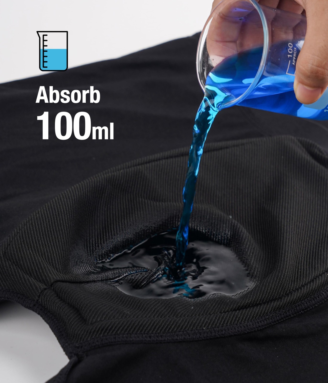 Men’s Incontinence Underwear, Leak Proof Washable Reusable Cotton Boxer Brief…