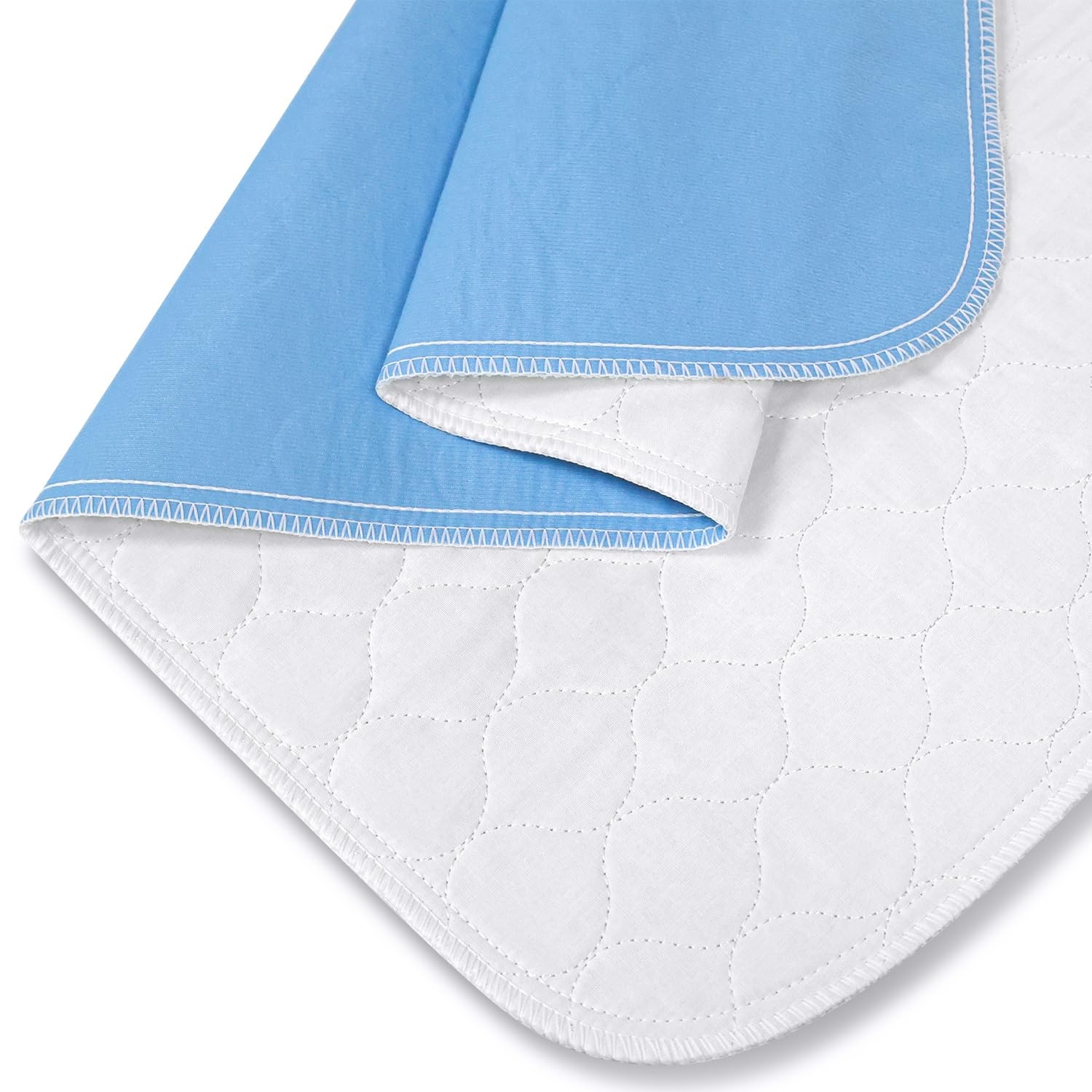 Heavy Absorbency Bed Pads, Washable and Reusable Incontinence Underpads, 34″X…