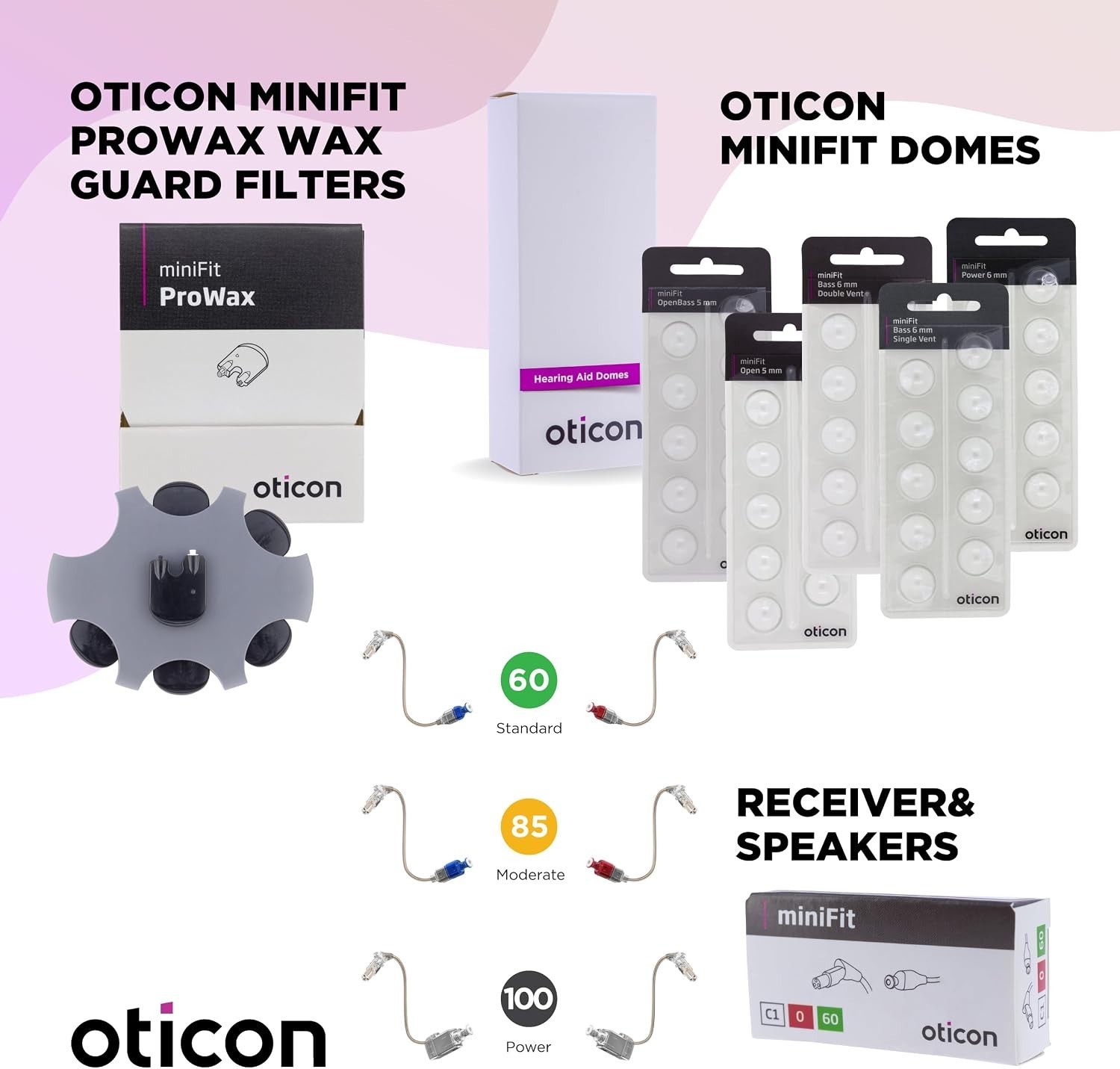 Genuine OEM Denmark Hearing Aid Filter Replacements