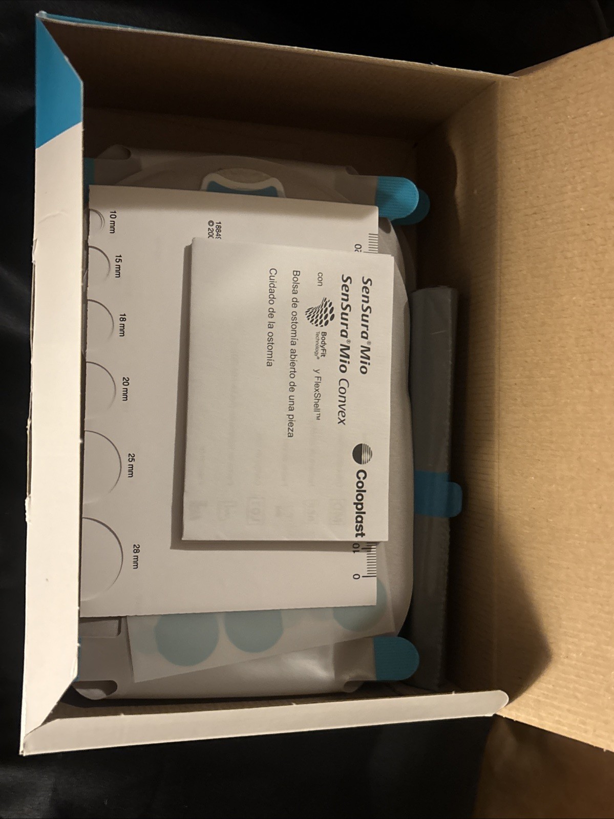 Sensors Mio Ostomy Pouch 10472 EasiClose WIDE Outlet W/ Inspection Window. 10 CT